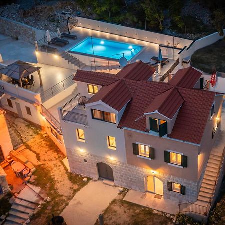 Xxl Villa Vista - Heated Pool Lokva Rogoznica Exterior foto
