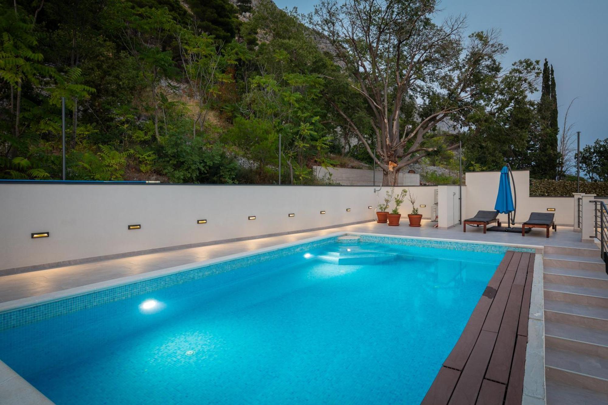 Xxl Villa Vista - Heated Pool Lokva Rogoznica Exterior foto